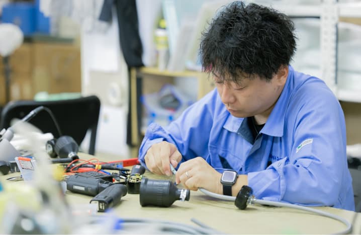 作業風景の画像