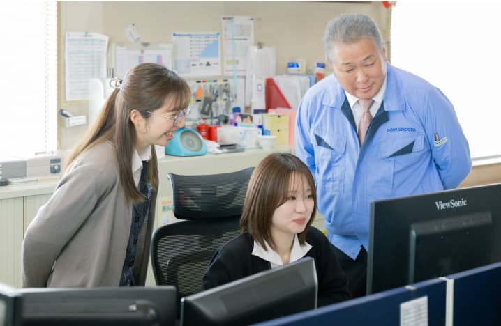 作業風景の画像