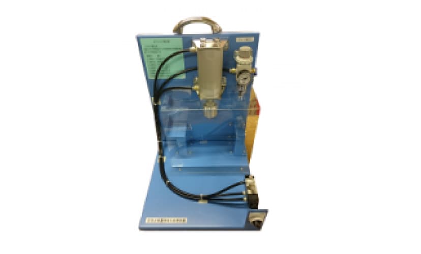 空気圧装置挟まれ体感装置 KENTAC S101