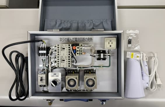 ネジの緩んだ電流回路の発熱